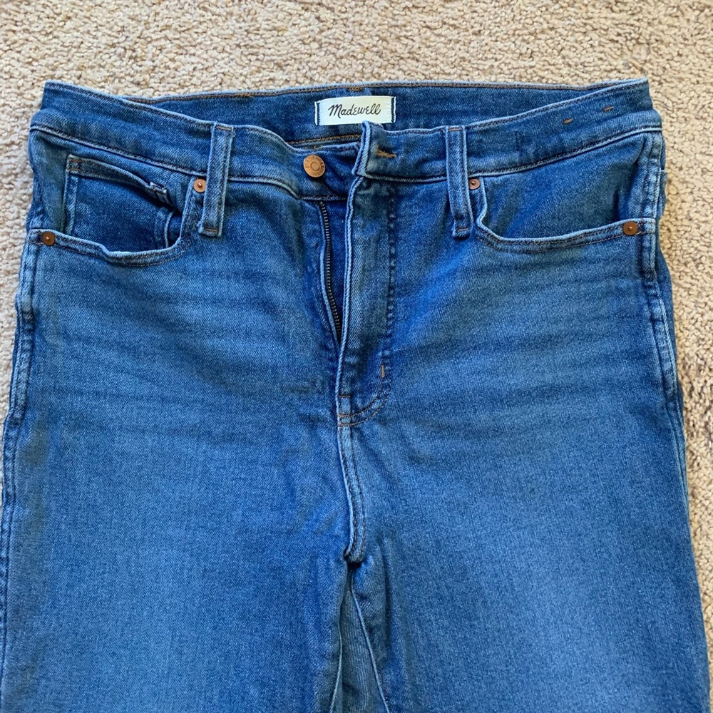 Madewell High Rise Blue Jeans for Women